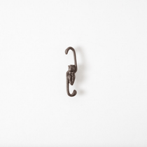 Cast Iron Monkey Hook — Small