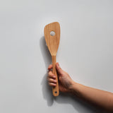 Sakura Wood Slotted Spatula
