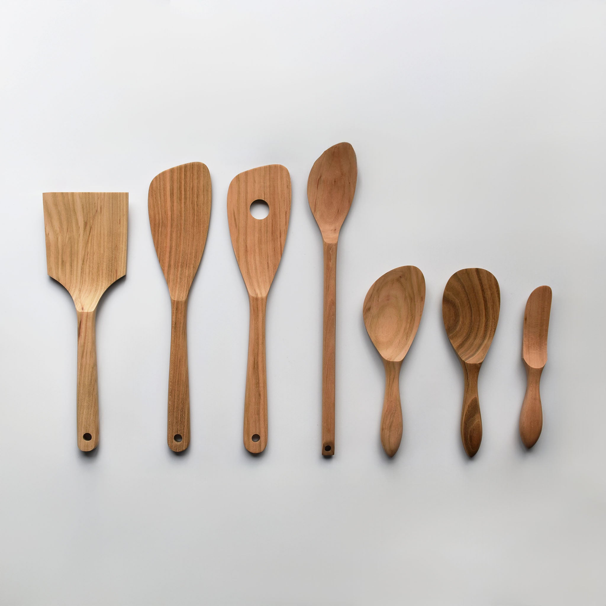 Sakura Wood Kitchen Utensil Set